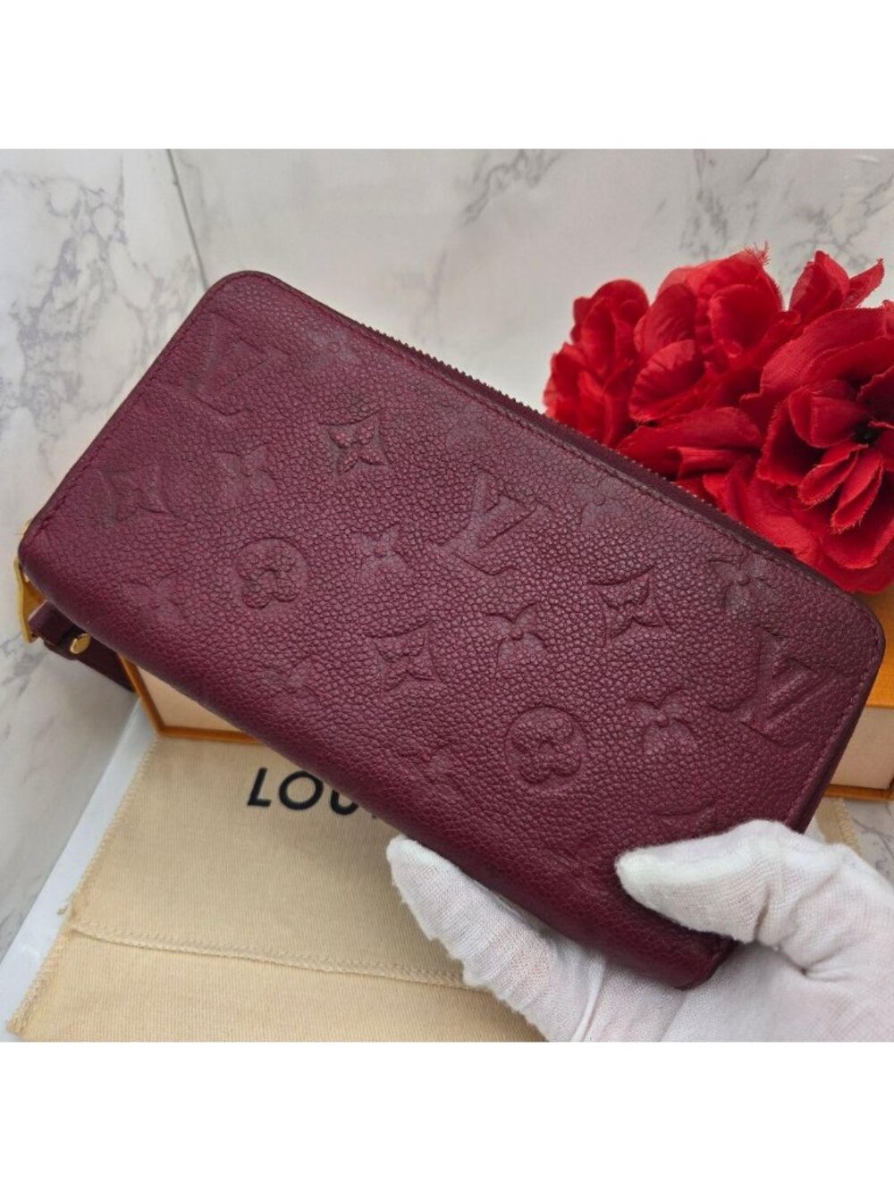 Louis Vuitton Monogram Empreinte Zippy Wallet - Picture 3 of 15